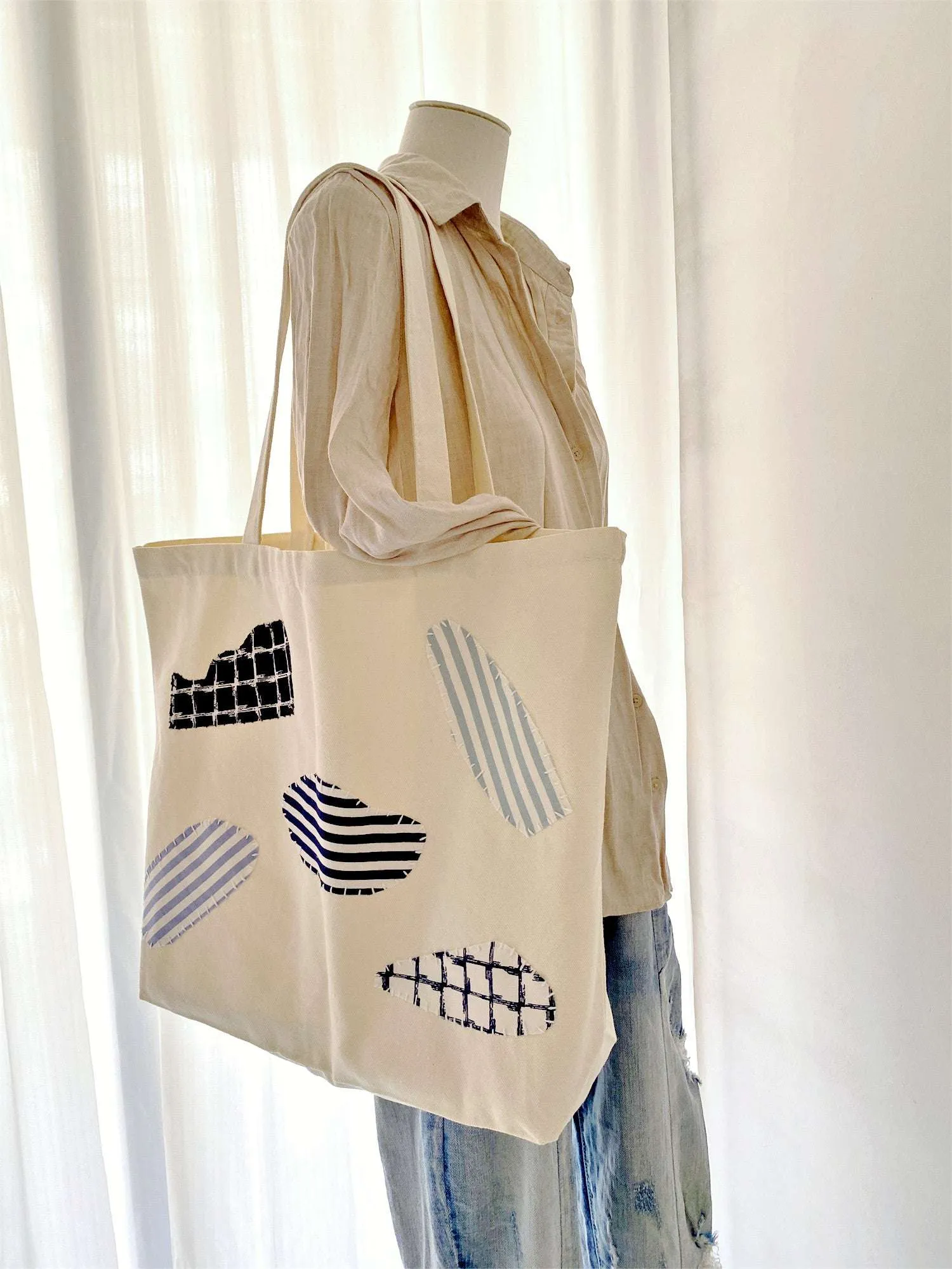 Creative Panel Shoulder Bag