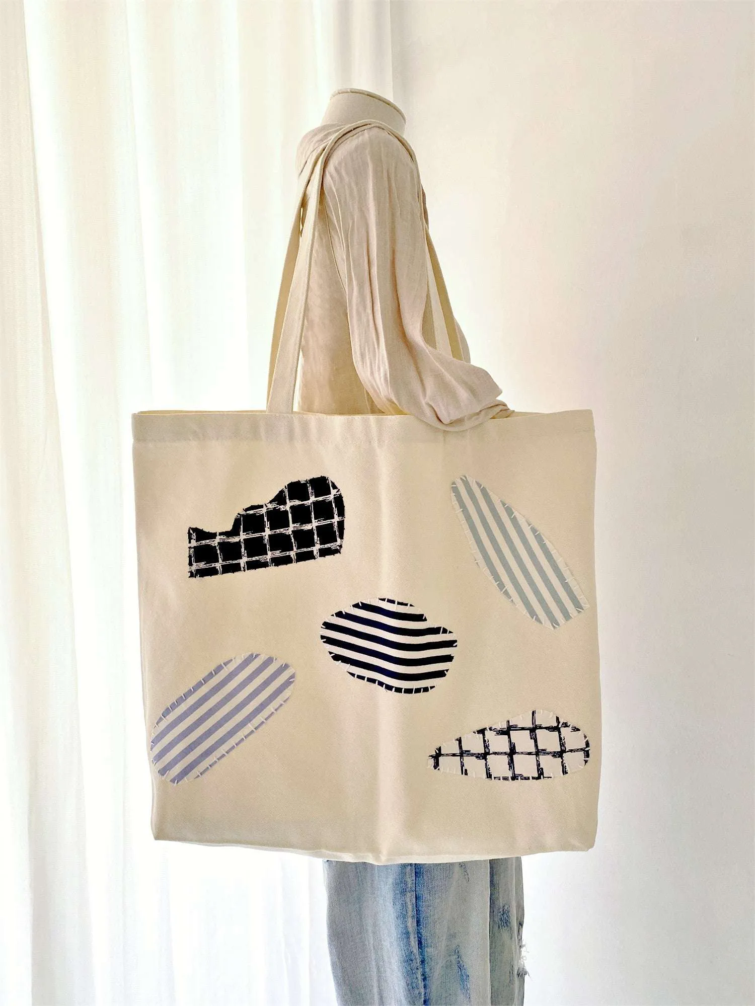 Creative Panel Shoulder Bag
