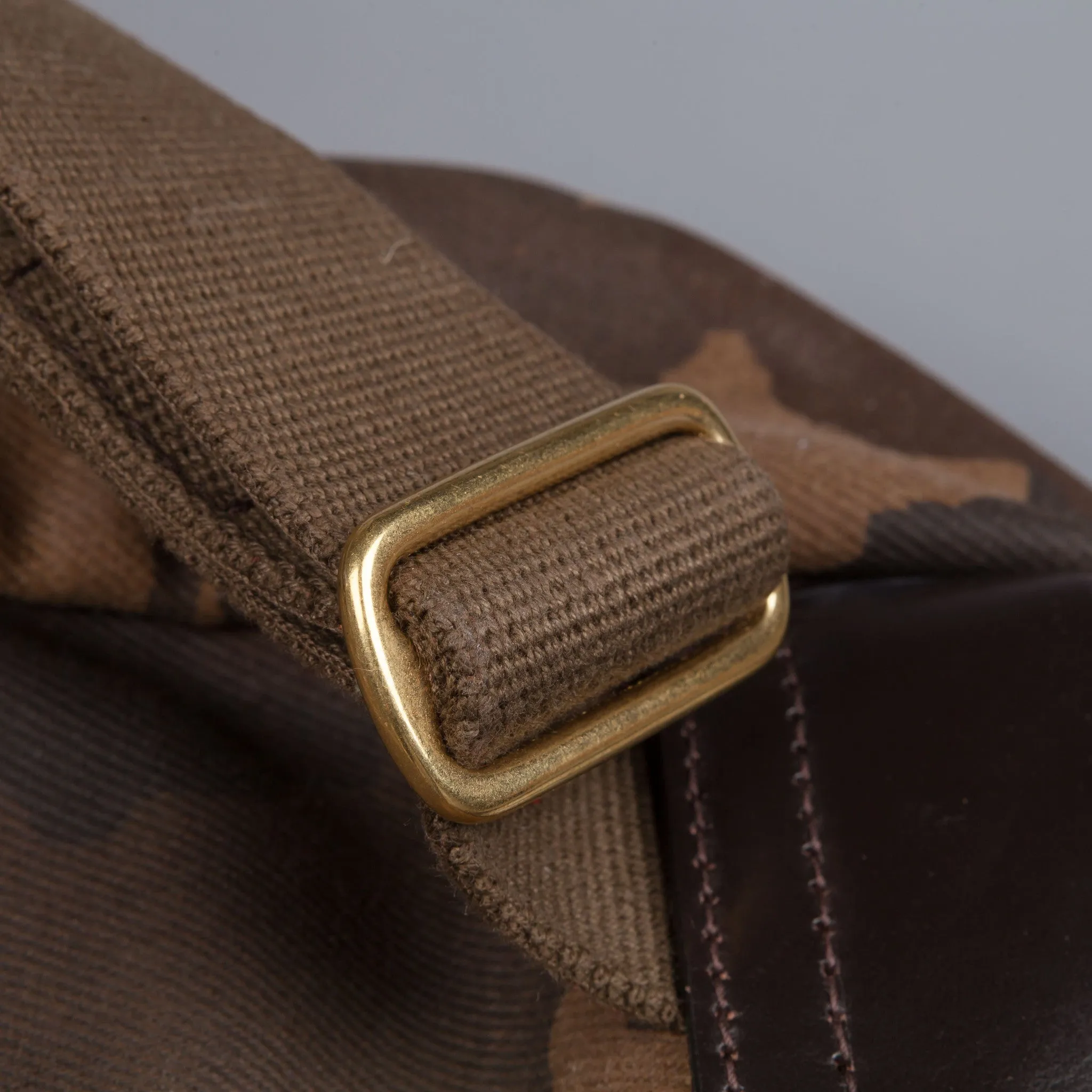Croots Drawstring rucksack  Waxed Camouflage