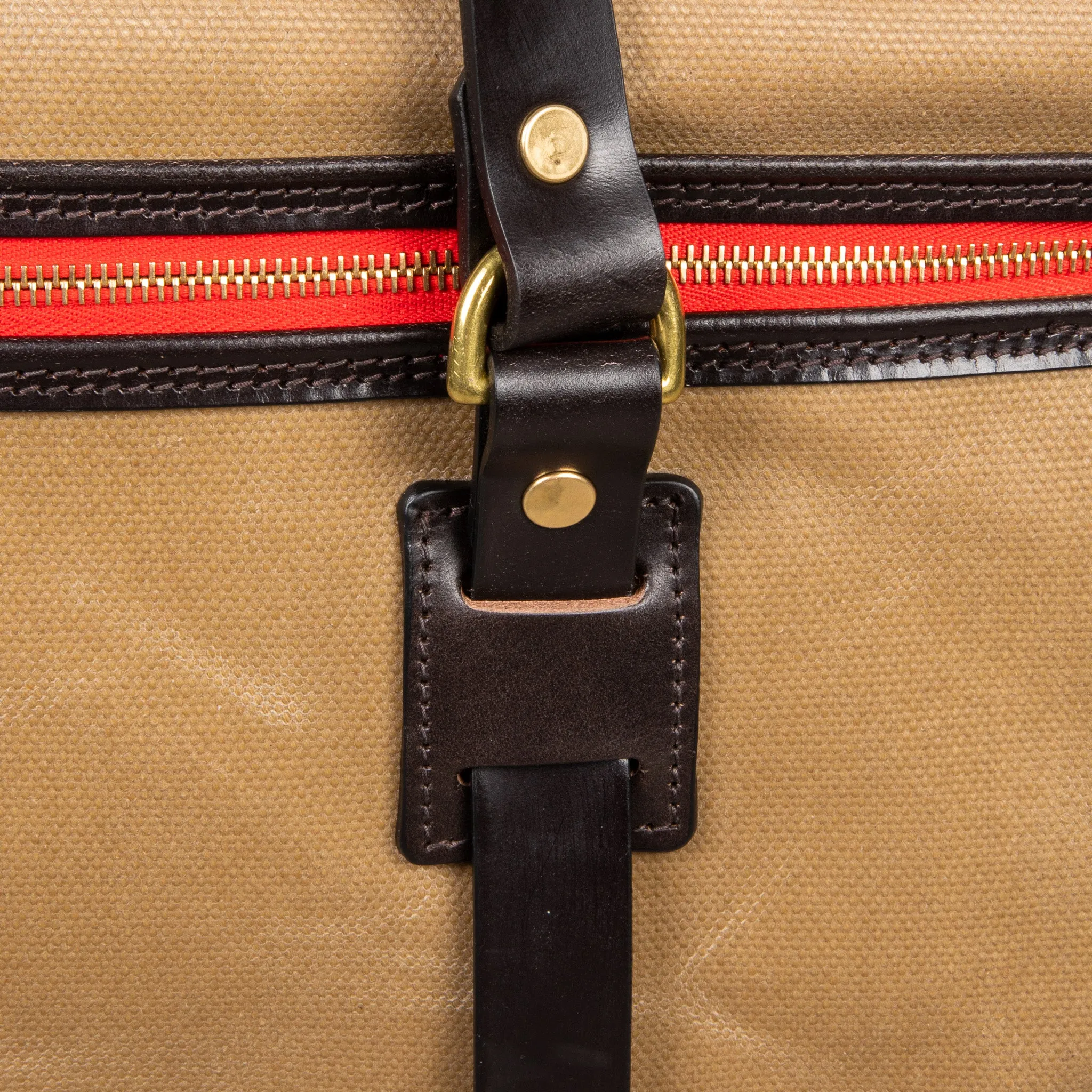 Croots Laptop bag Waxed Vintage Canvas Sand