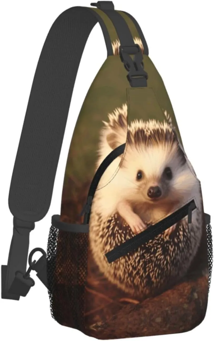 Cross Chest Bag Diagonally Sling Backpack Crossbody Shoulder Bag Beautiful Butterfly Sling Bag Travel Hiking Daypack