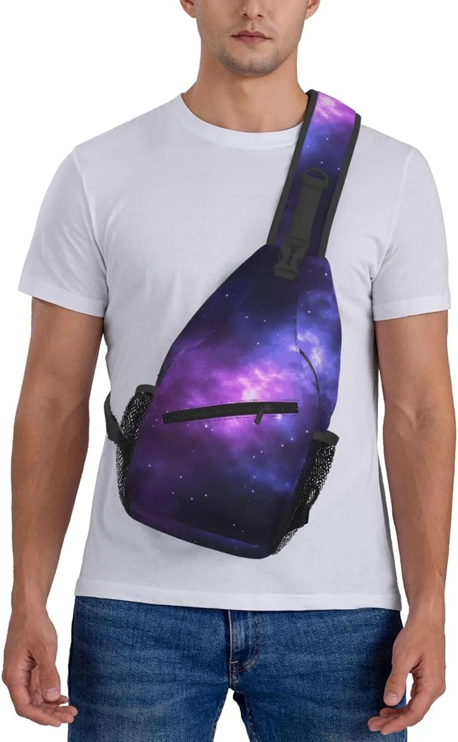 Cross Chest Bag Diagonally Sling Backpack Crossbody Shoulder Bag Milk Duck Yellow Sling Bag Travel Hiking Daypack