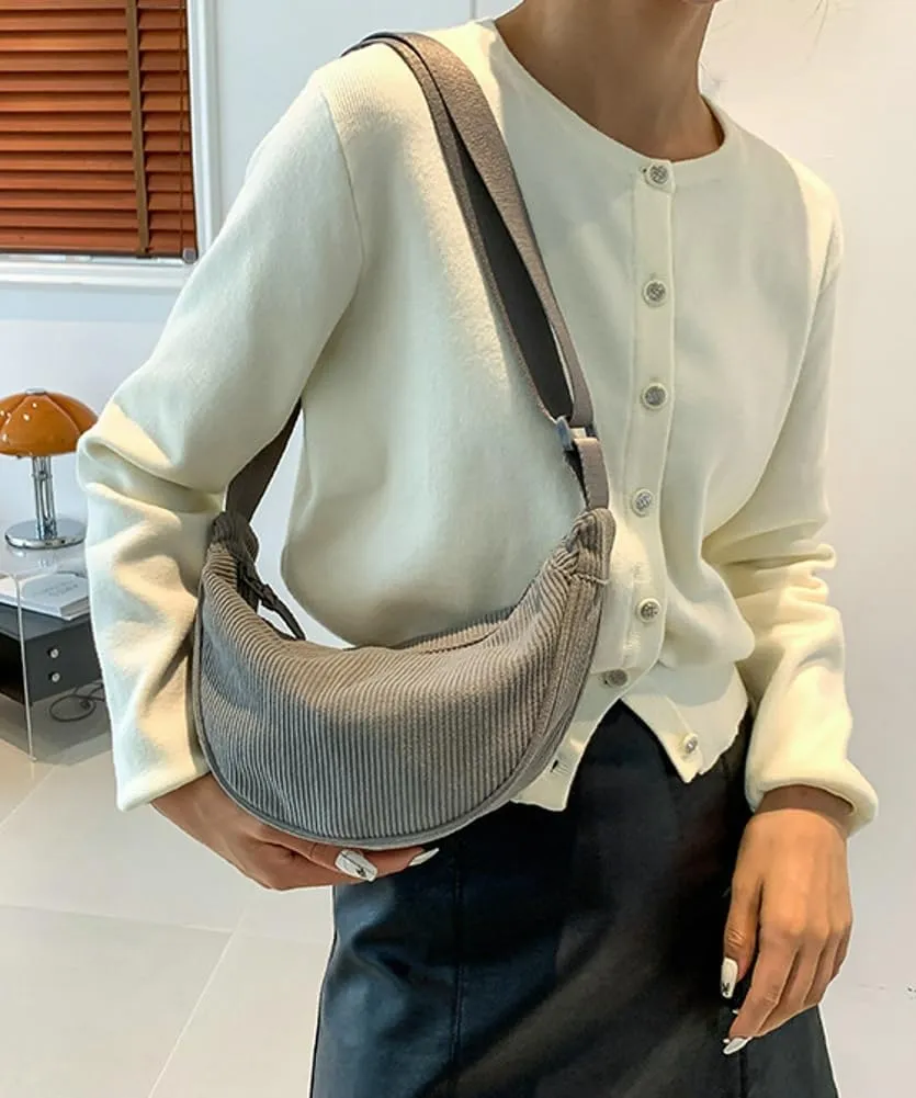 Crossbody Bag Hobo Sling Crescent Bag Women Men Trendy Small Shoulder Bag Purse Dumpling Bag Casual Handbag Adjustable Strap