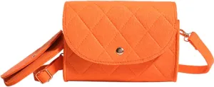 Crossbody Bags for Women Felt Crossbody Purses for Women Shoulder Bag Clutch Shoulder HandBag with Adjustable Strap