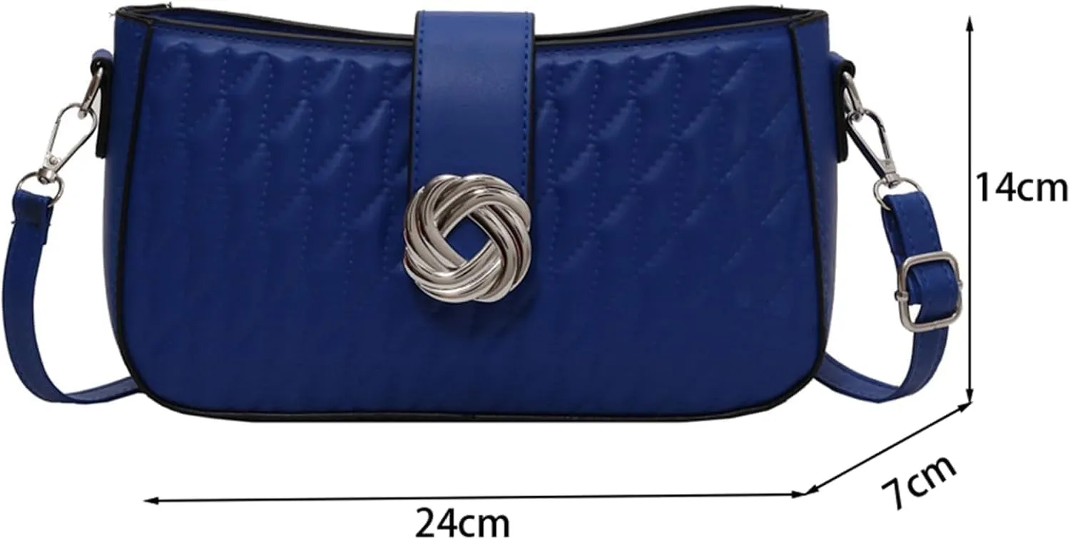 Crossbody Bags for Women Small Purse PU Leather Shoulder Bag Trendy Handbag Satchel Evening Bag