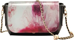 Crossbody Bags for Women Trendy Women's Black Shoulder Bag Small PU Leather Flap Cross Body Bag Handbags