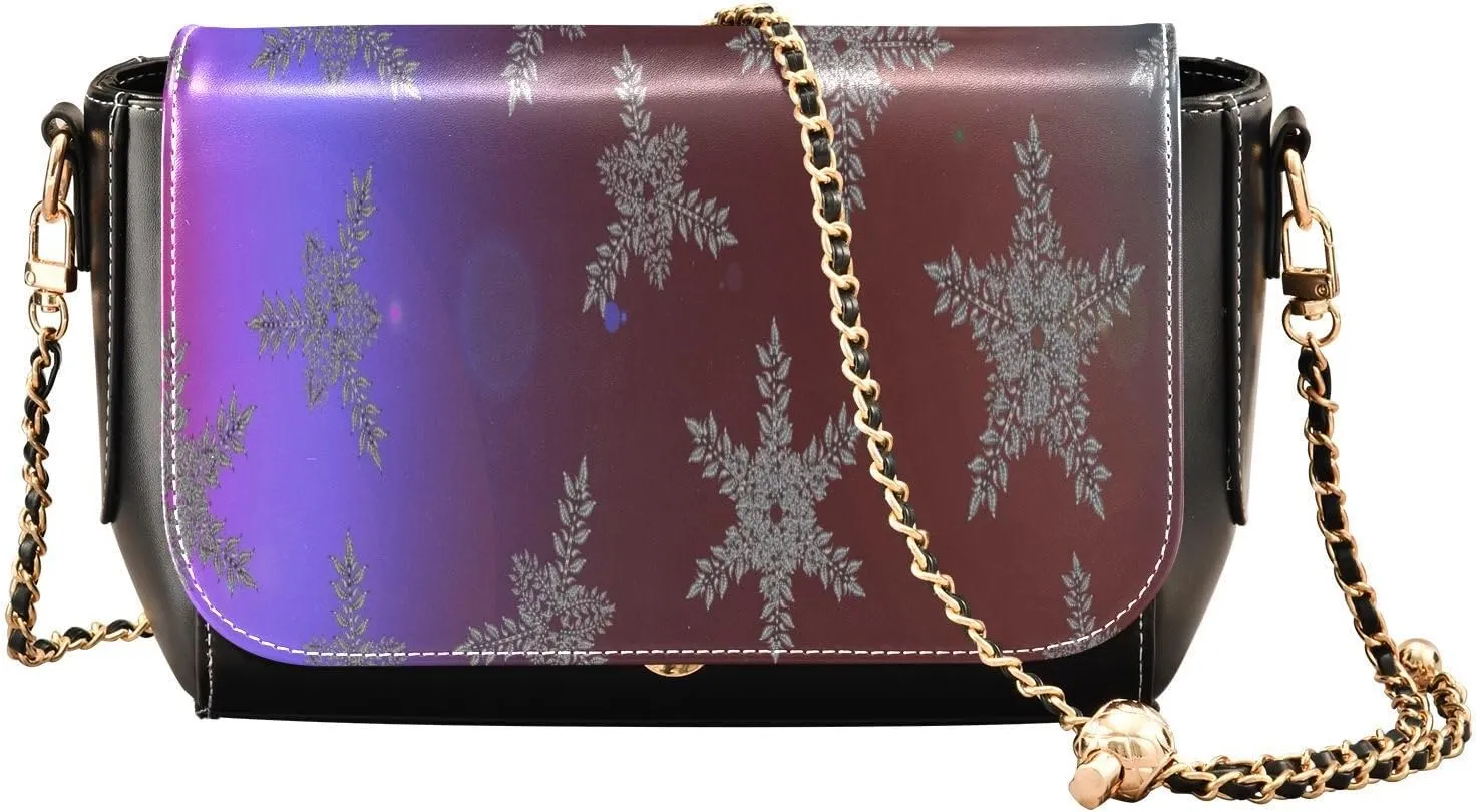 Crossbody Bags for Women Trendy Women's Black Shoulder Bag Small PU Leather Flap Cross Body Bag Handbags