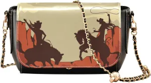 Crossbody Bags for Women Trendy Women's Black Shoulder Bag Small PU Leather Flap Cross Body Bag Handbags