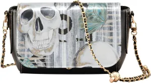 Crossbody Bags for Women Trendy Women's Black Shoulder Bag Small PU Leather Flap Cross Body Bag Handbags