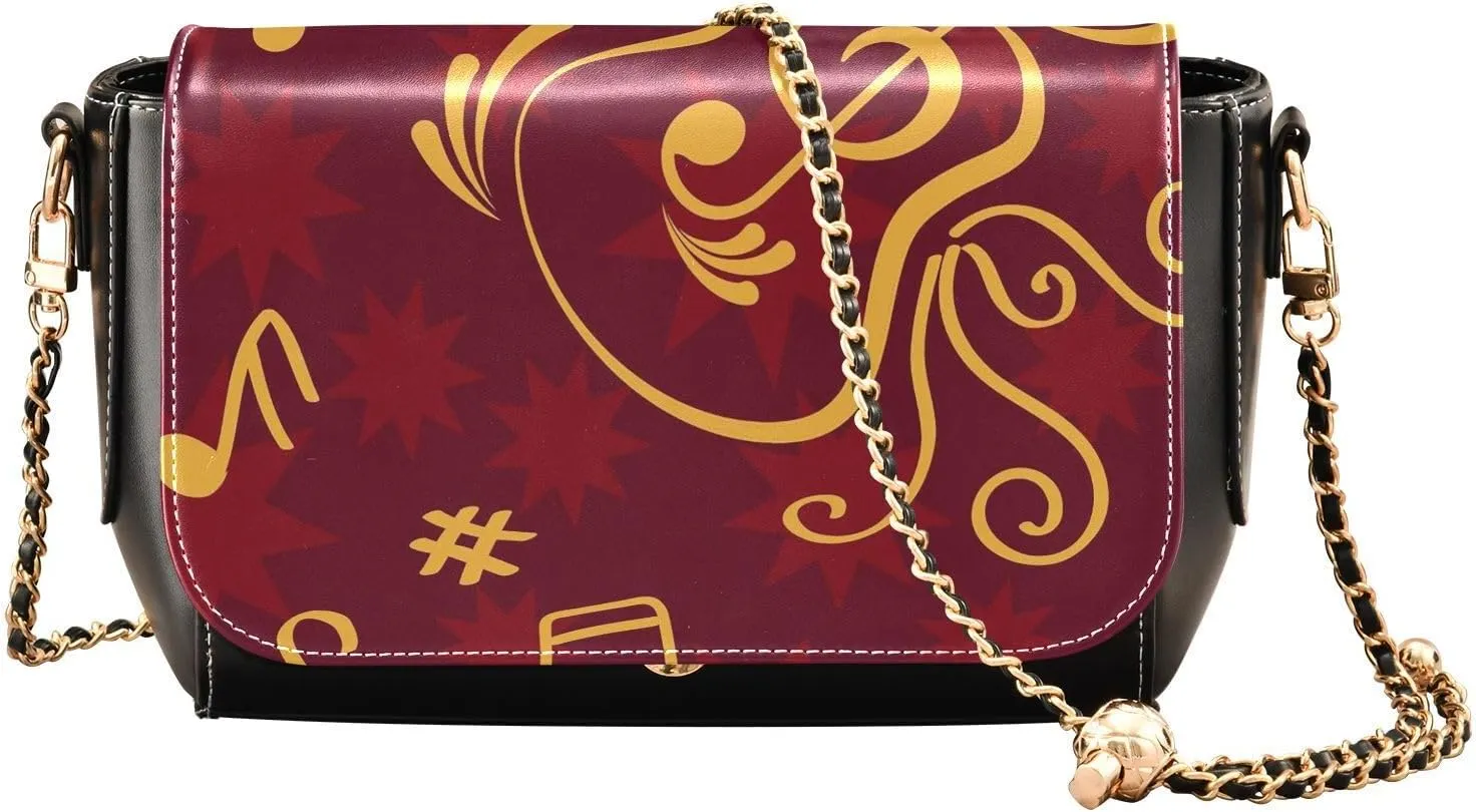 Crossbody Bags for Women Trendy Women's Black Shoulder Bag Small PU Leather Flap Cross Body Bag Handbags