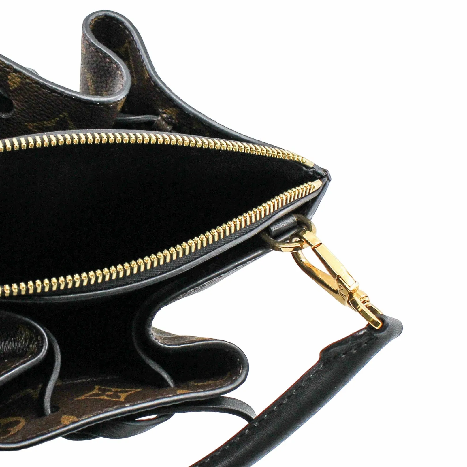 CROSSBODY two way bag with tassels monogram