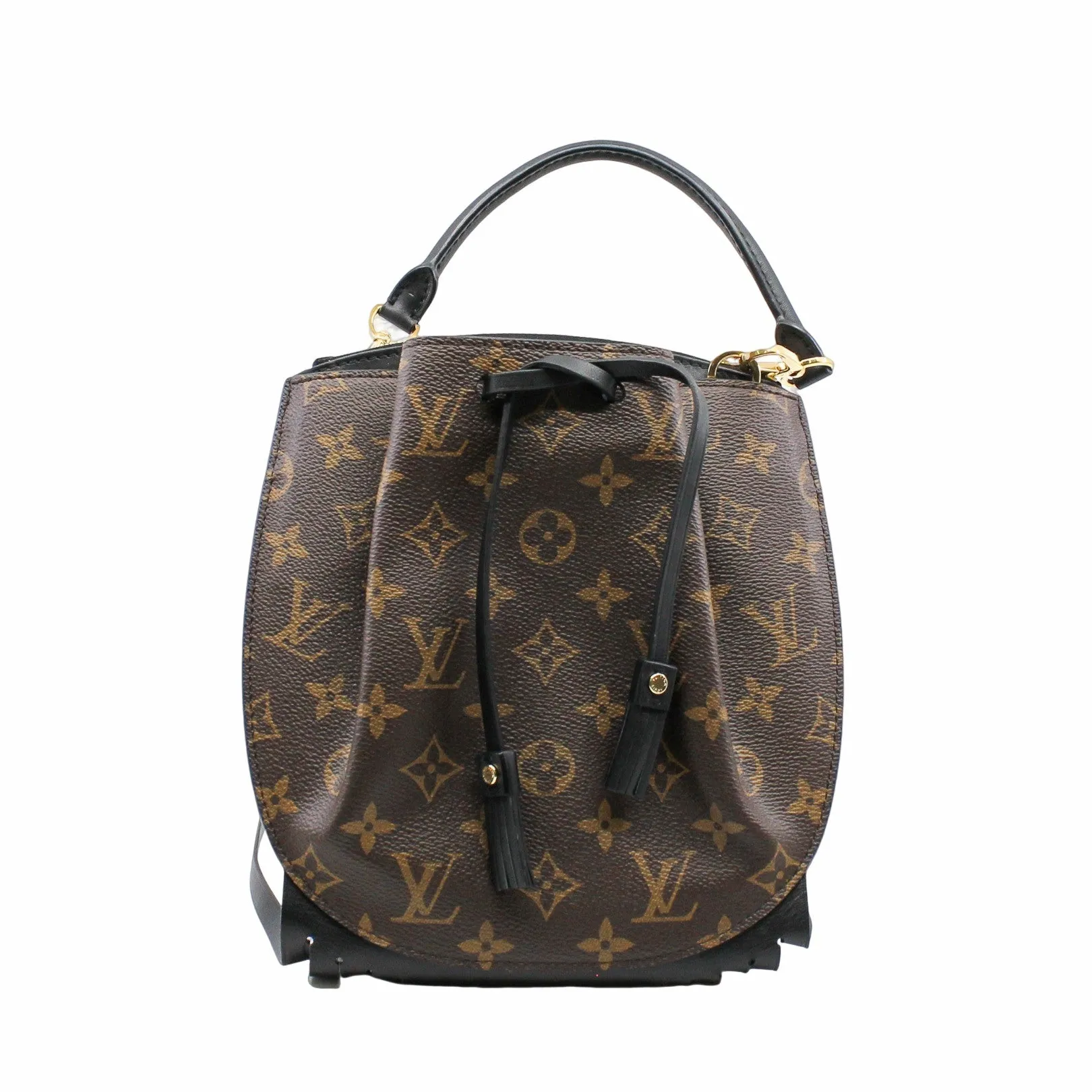 CROSSBODY two way bag with tassels monogram