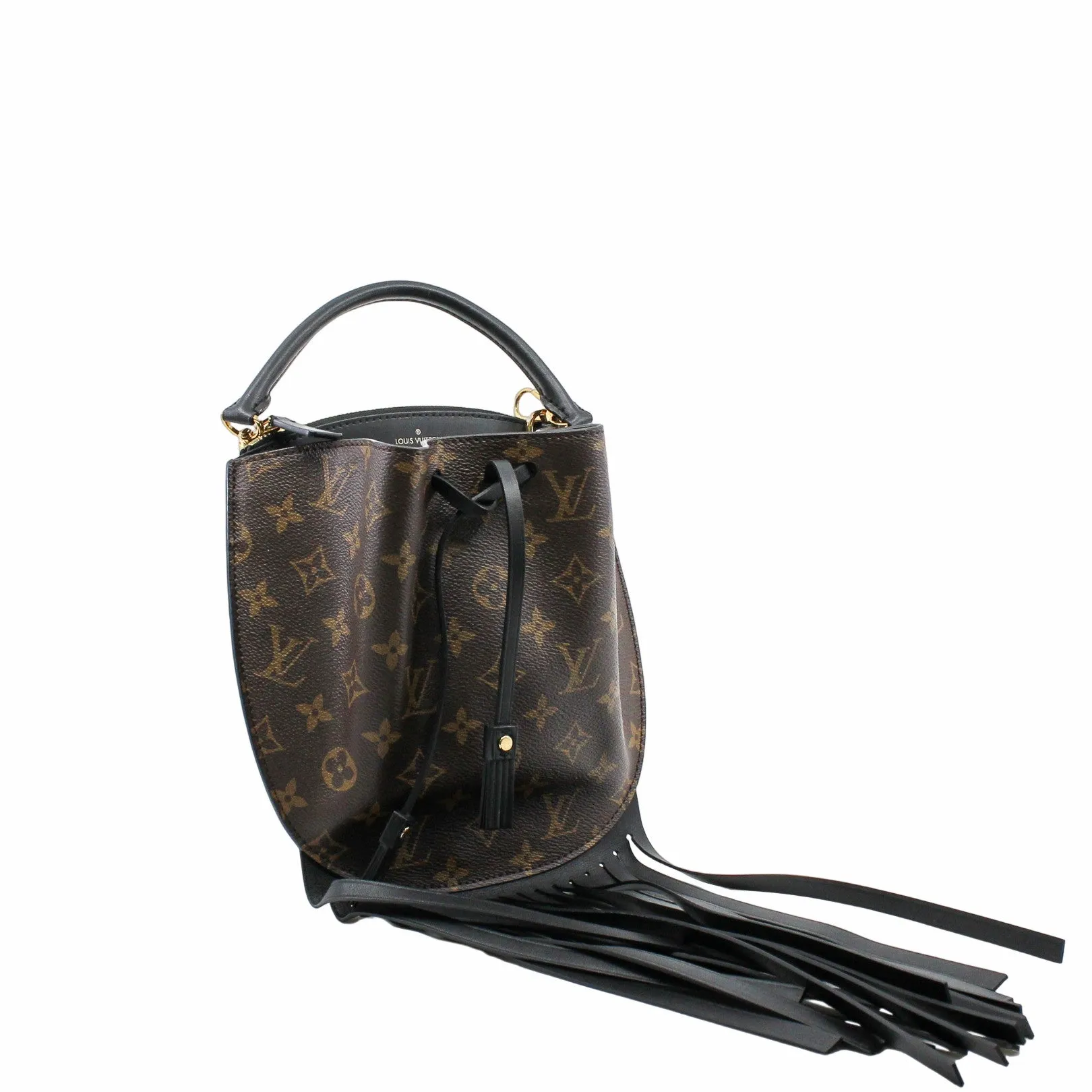 CROSSBODY two way bag with tassels monogram