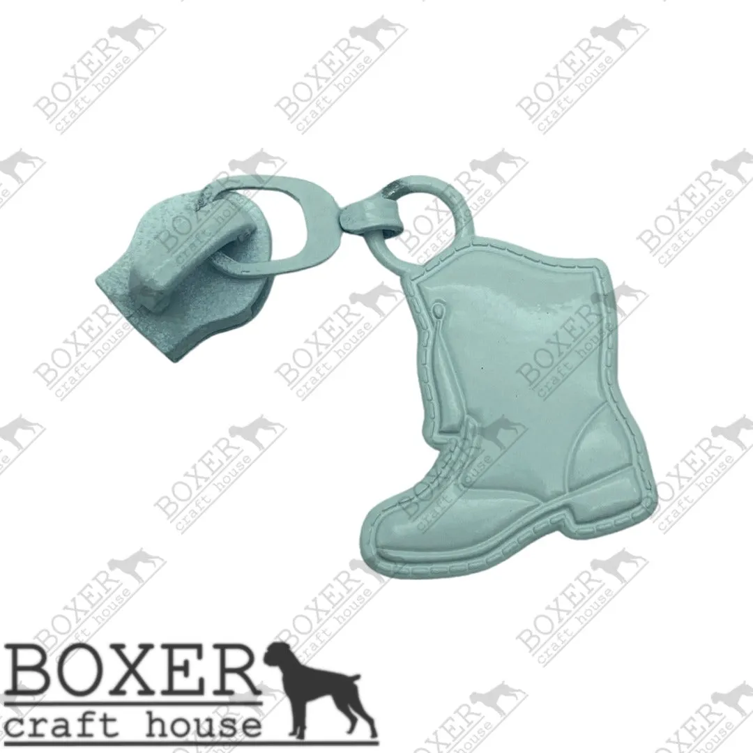 Dance Boot #5 Zipper Pull