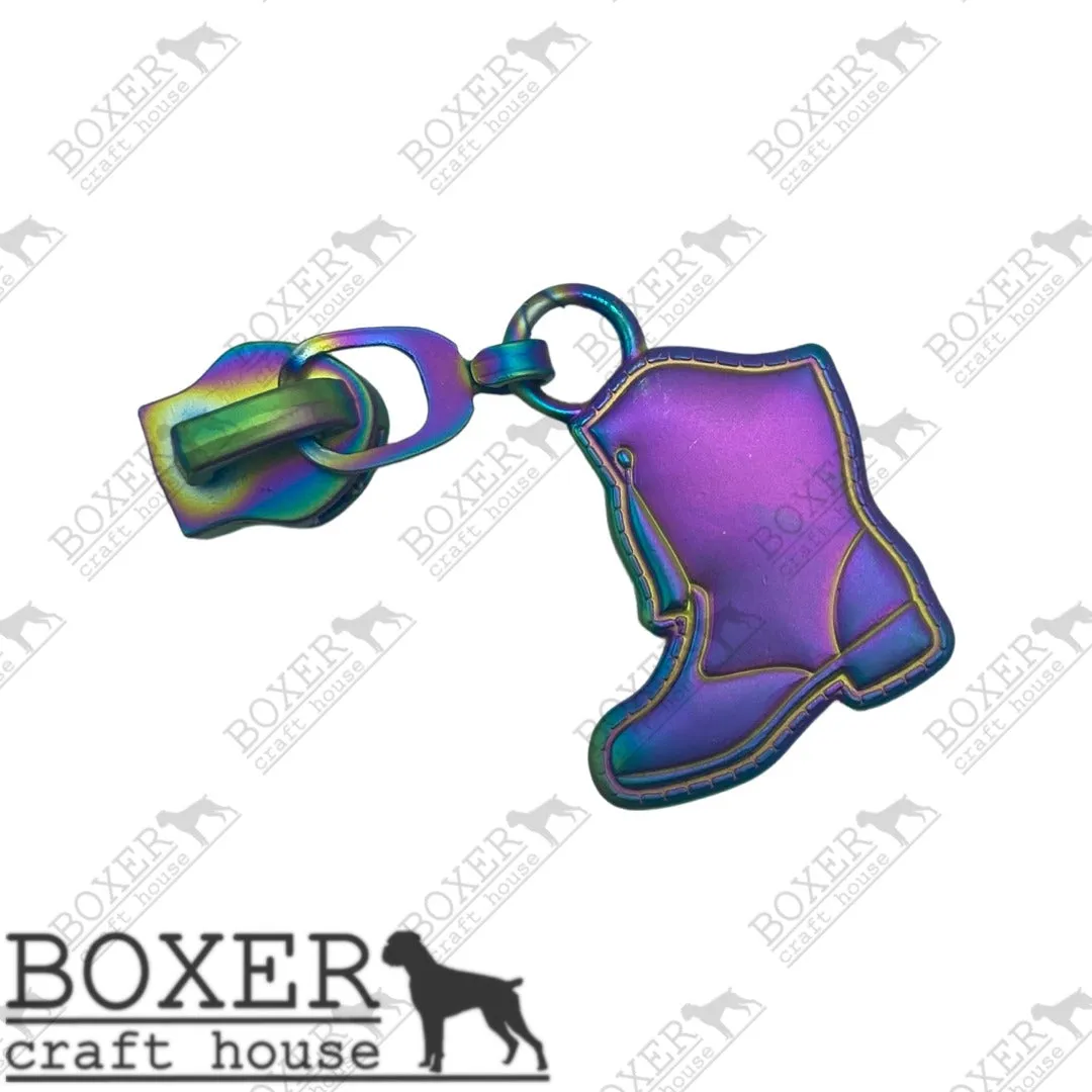 Dance Boot #5 Zipper Pull