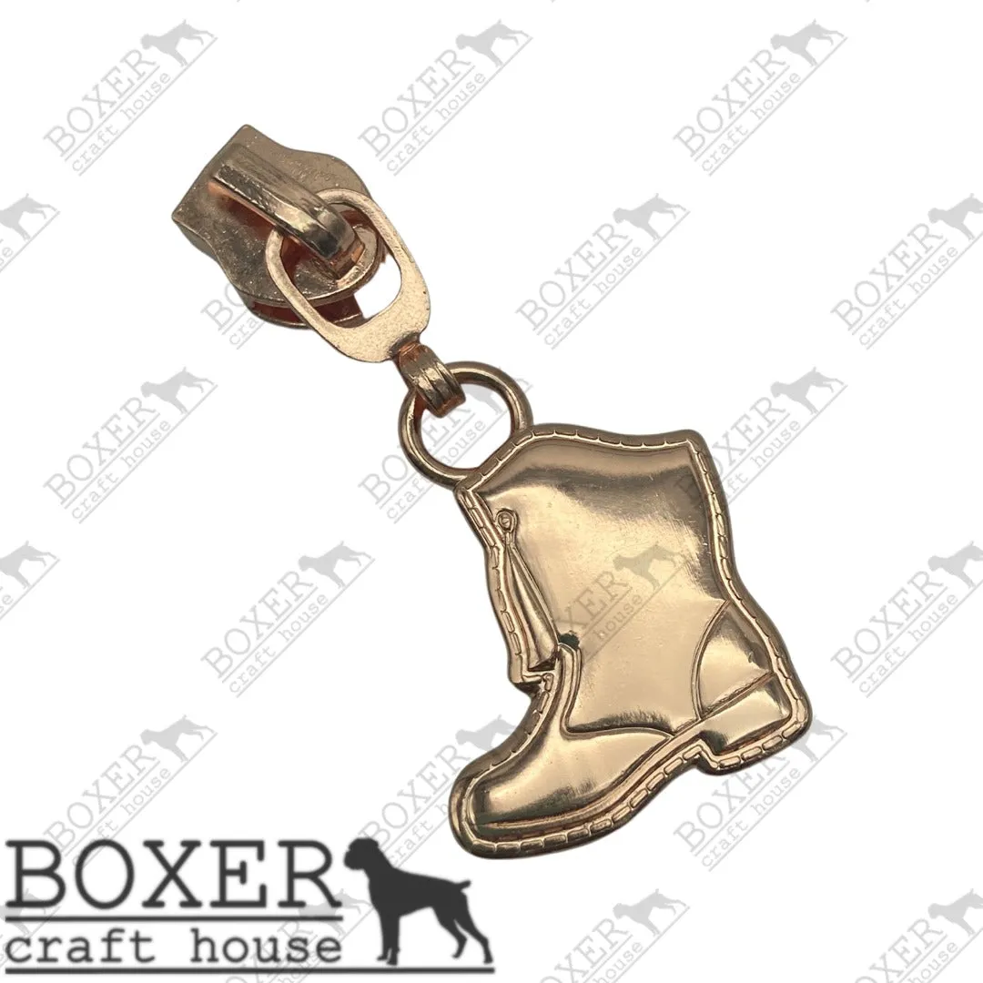 Dance Boot #5 Zipper Pull