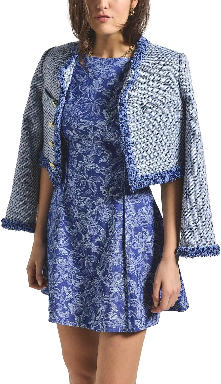 Derek Lam 10 Crosby Women's Cayman High Neck Dress