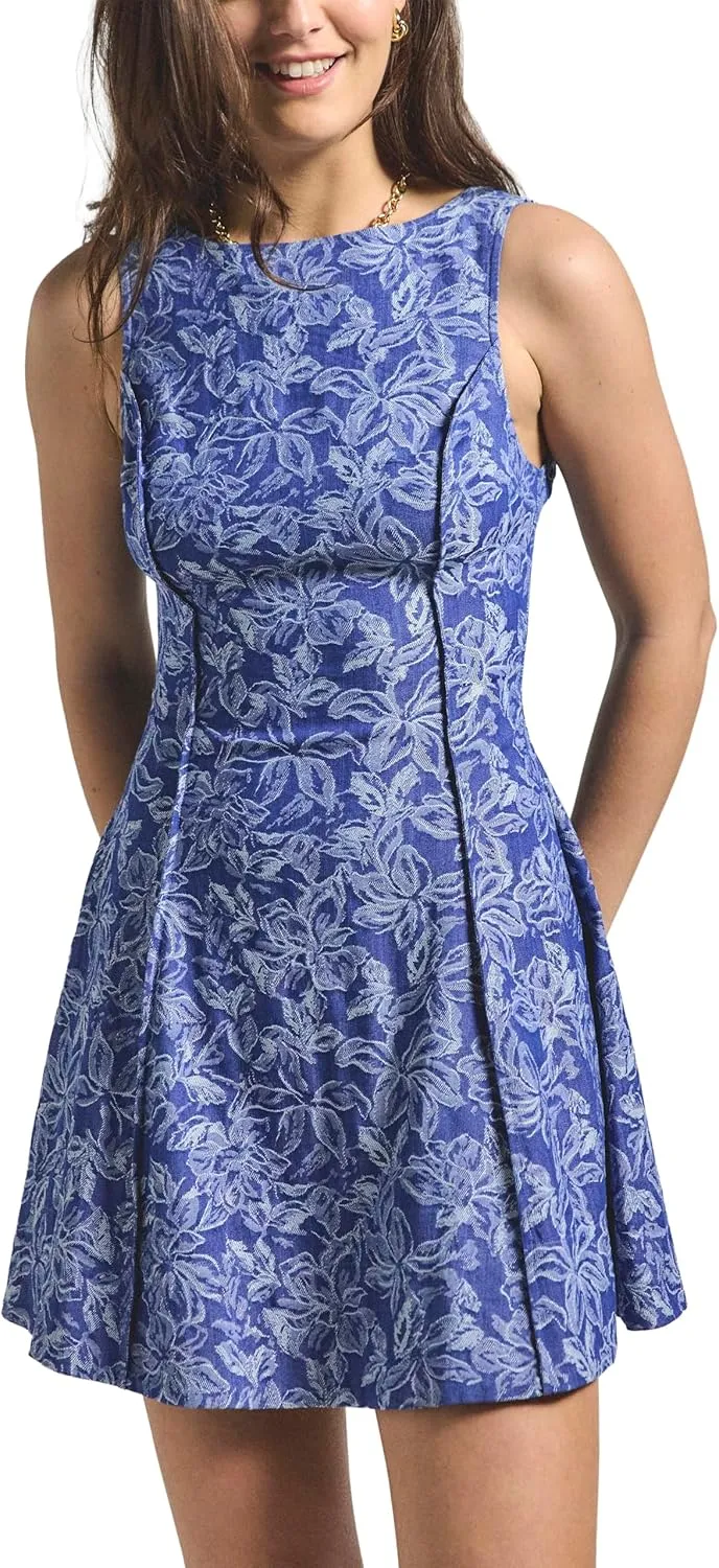 Derek Lam 10 Crosby Women's Cayman High Neck Dress