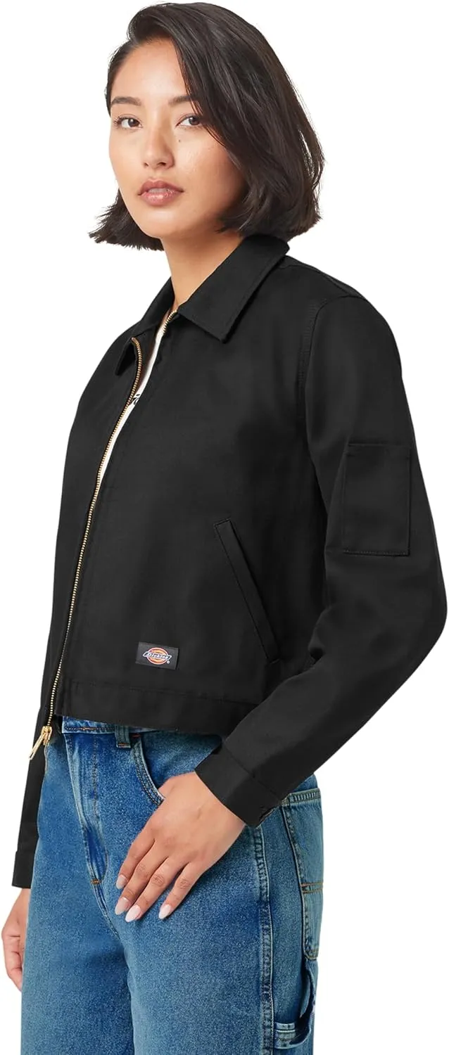Dickies Women's Unlined Cropped Eisenhower Jacket