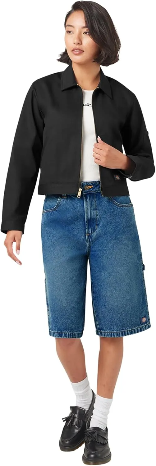 Dickies Women's Unlined Cropped Eisenhower Jacket