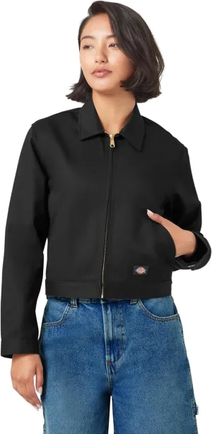 Dickies Women's Unlined Cropped Eisenhower Jacket
