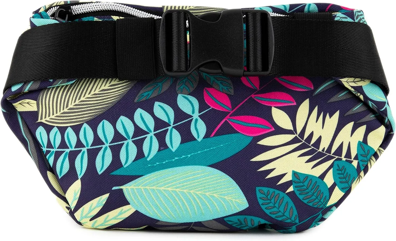 DIME BAGS Paradise Pack | Water-Resistant Fanny Pack | Large Travel Waist Bag (Blue Jungle)