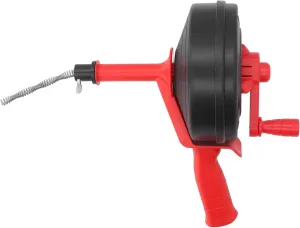 Drain Auger, Manganese Steel Spring Multipurpose Drain Clog Remover, Unclog Toilet | Toilet Unclogger | Hair Removal Tool | Sewer Clean out for Kitchen Bathroom (10m/32.8ft)