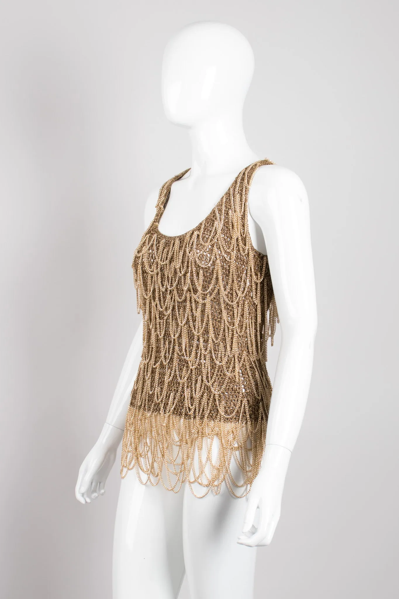 Draped Chain Tank