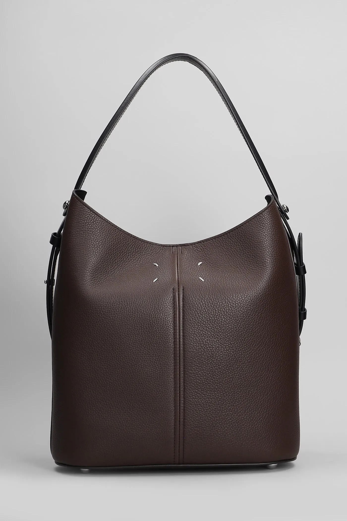 Dres sage hobo Shoulder bag in brown leather