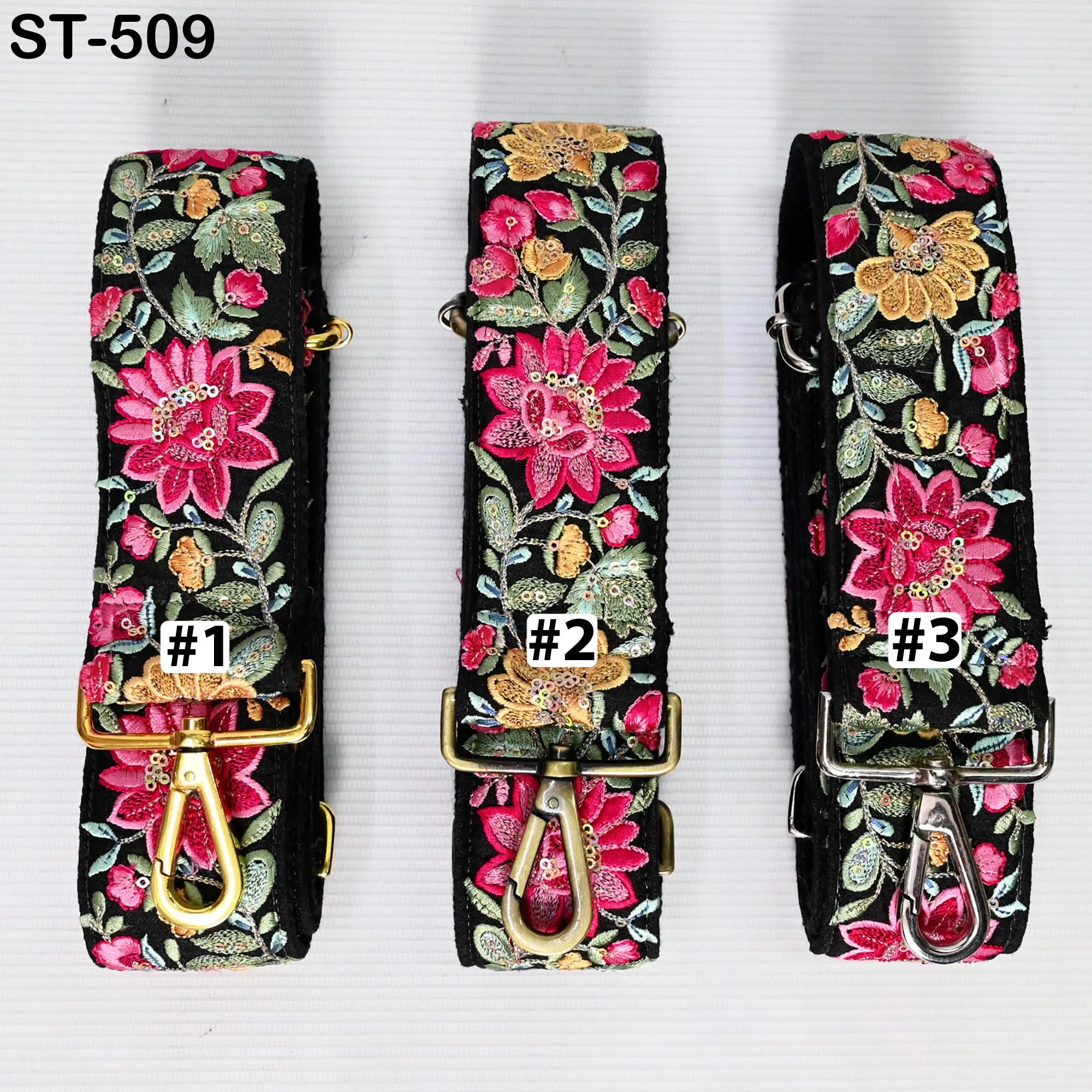 Embroidered Canvas Sling Bag Strap Messenger Crossbody Strap for Purses Handbag Embroidery Replacement Strap Boho Guitar Strap Gift Mother