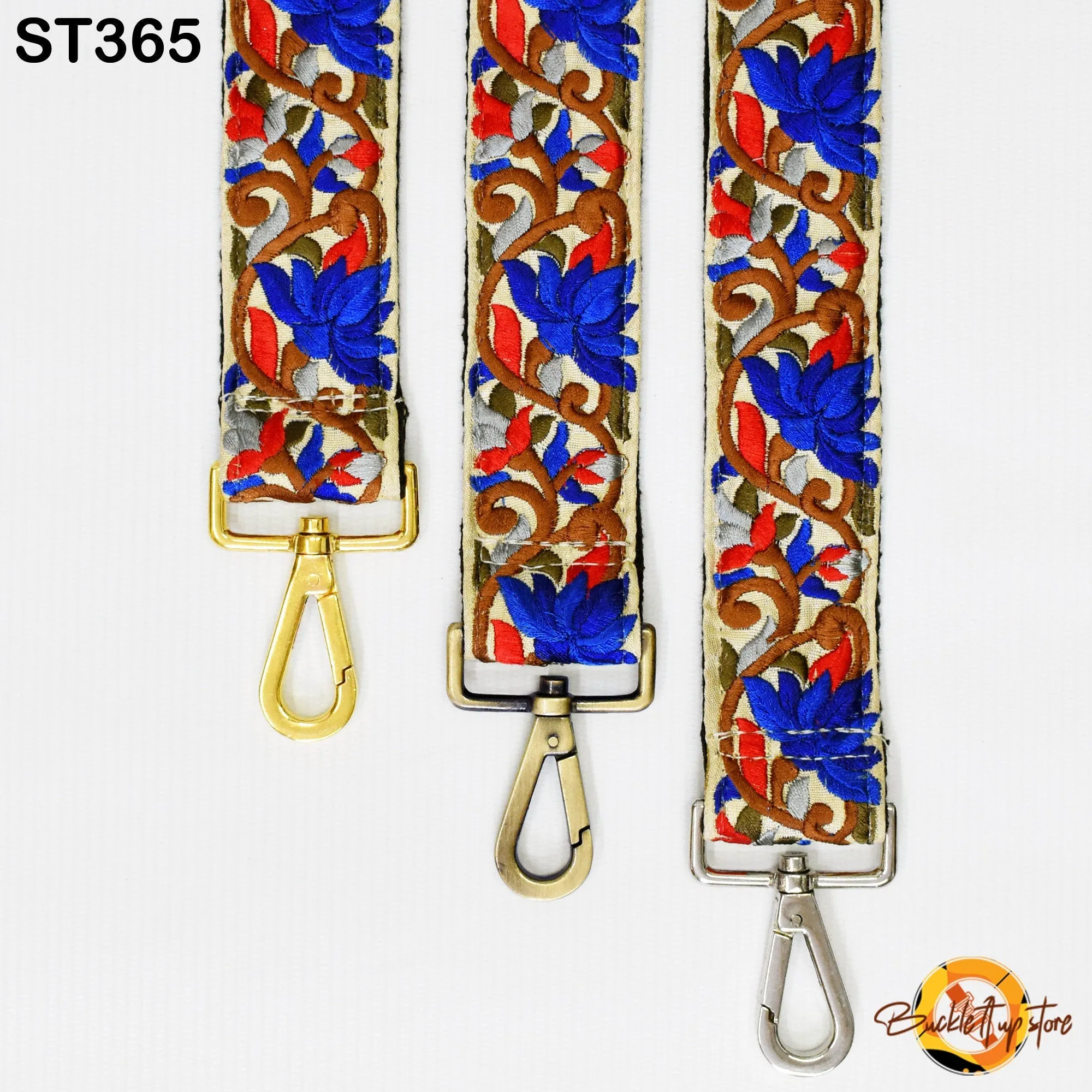 Embroidered Detachable Crossbody Strap for Purses Bags Embroidery Replacement Messenger Strap Boho Tote Handbag Strap Gift Mom Guitar Strap