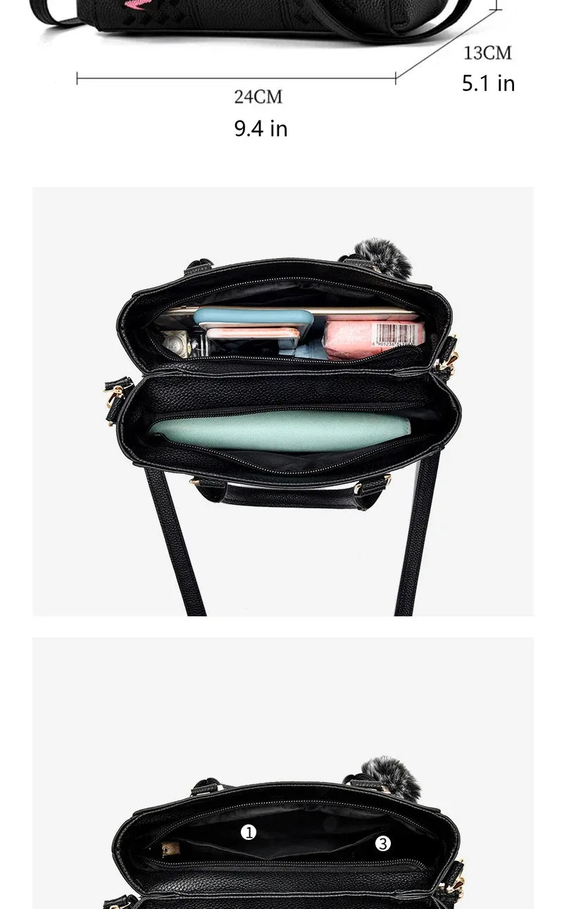 Embroidery Messenger Bags Women, Perfect Handbag For Everyday Use