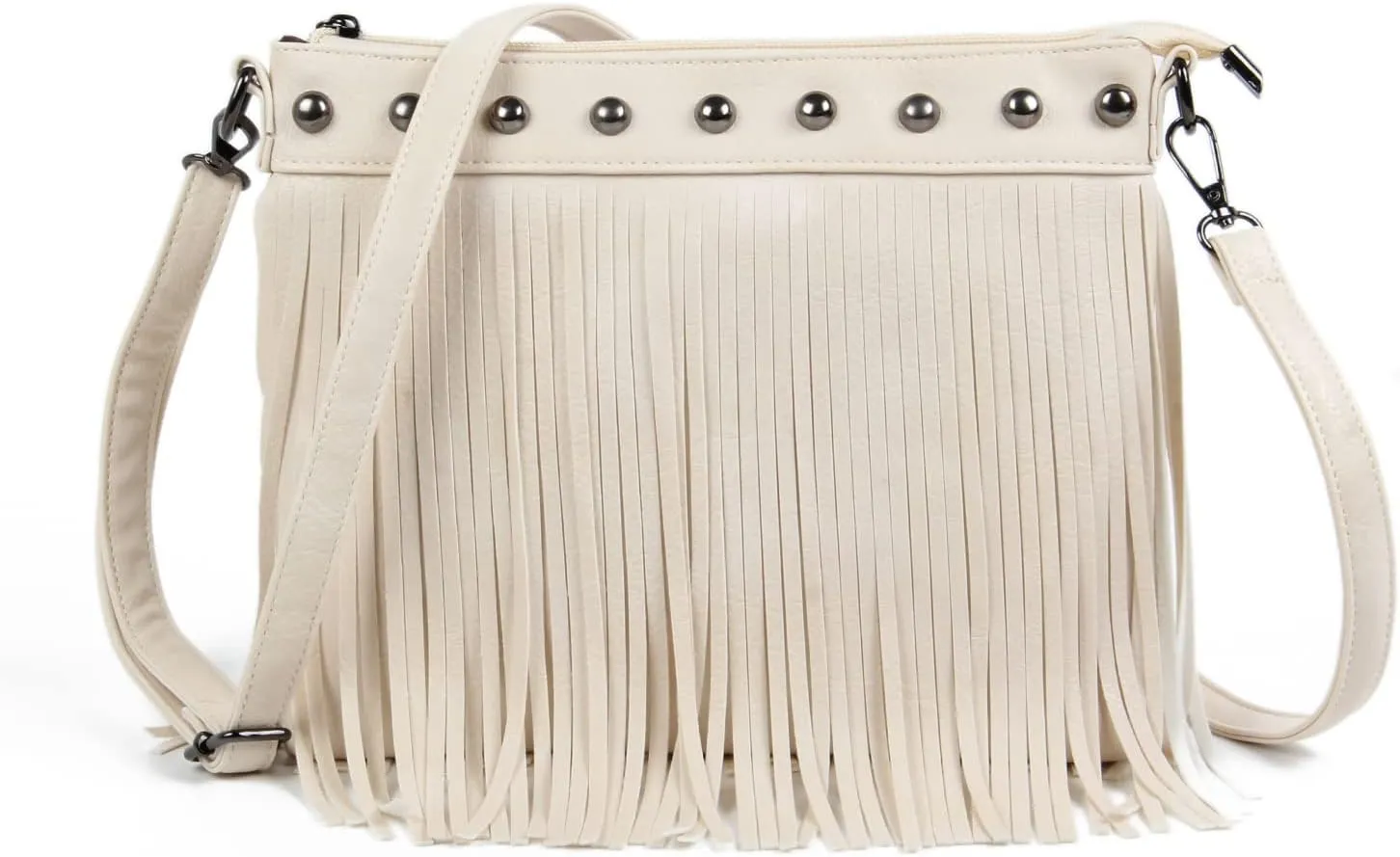 Emprier Women Hobo Fringe Crossbody Purse Vintage Small Tassel Shoulder Handbags