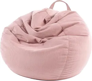 ENBAOHUI 3 Ft Bean Bag Chair Cover (No Filler) Stuffed Animal Storage Bean Bag Cover for Pets Dogs/Cats Bed Corduroy Stuffed for Organizing Plush Toys