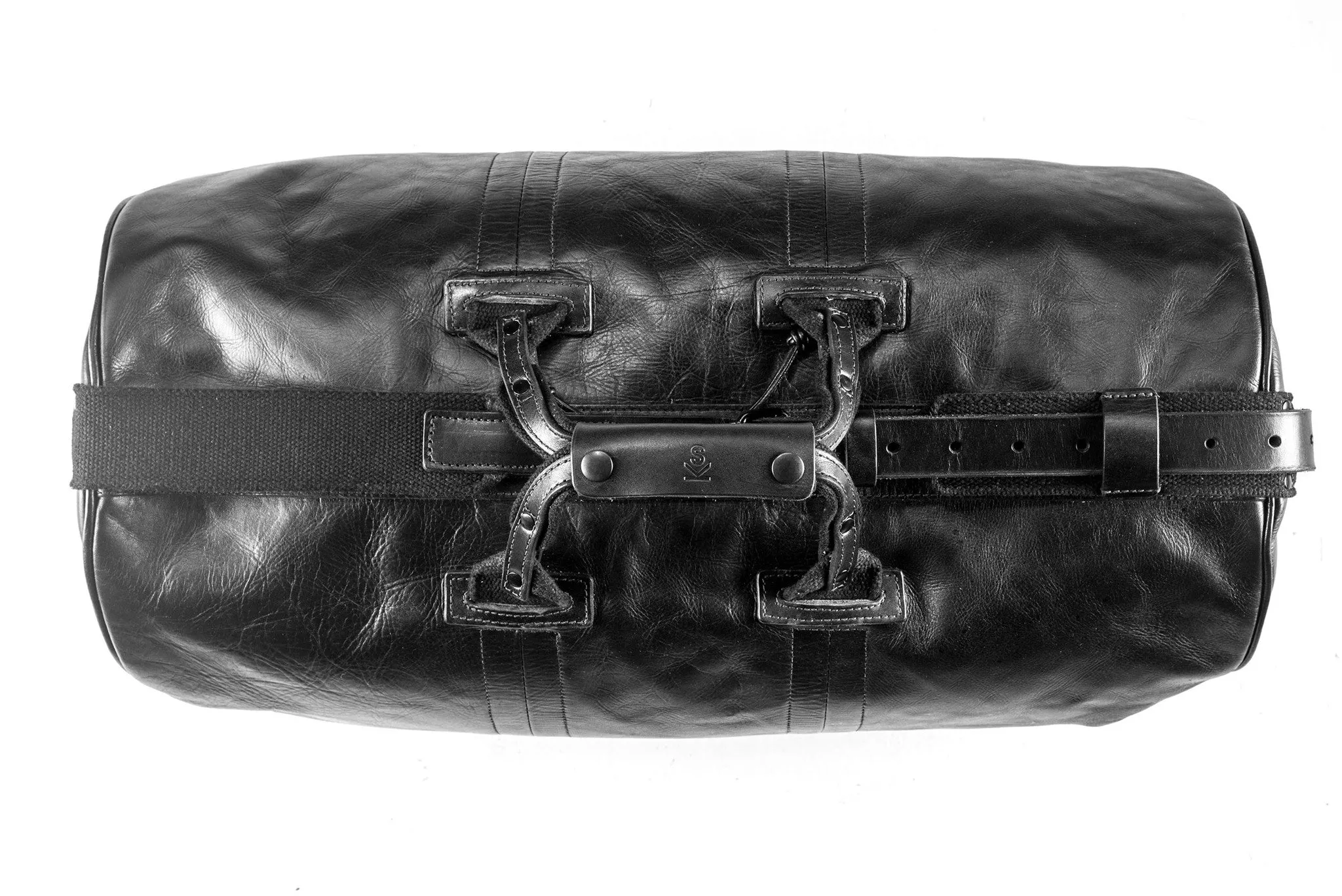 Encounter Weekender - Black Leather