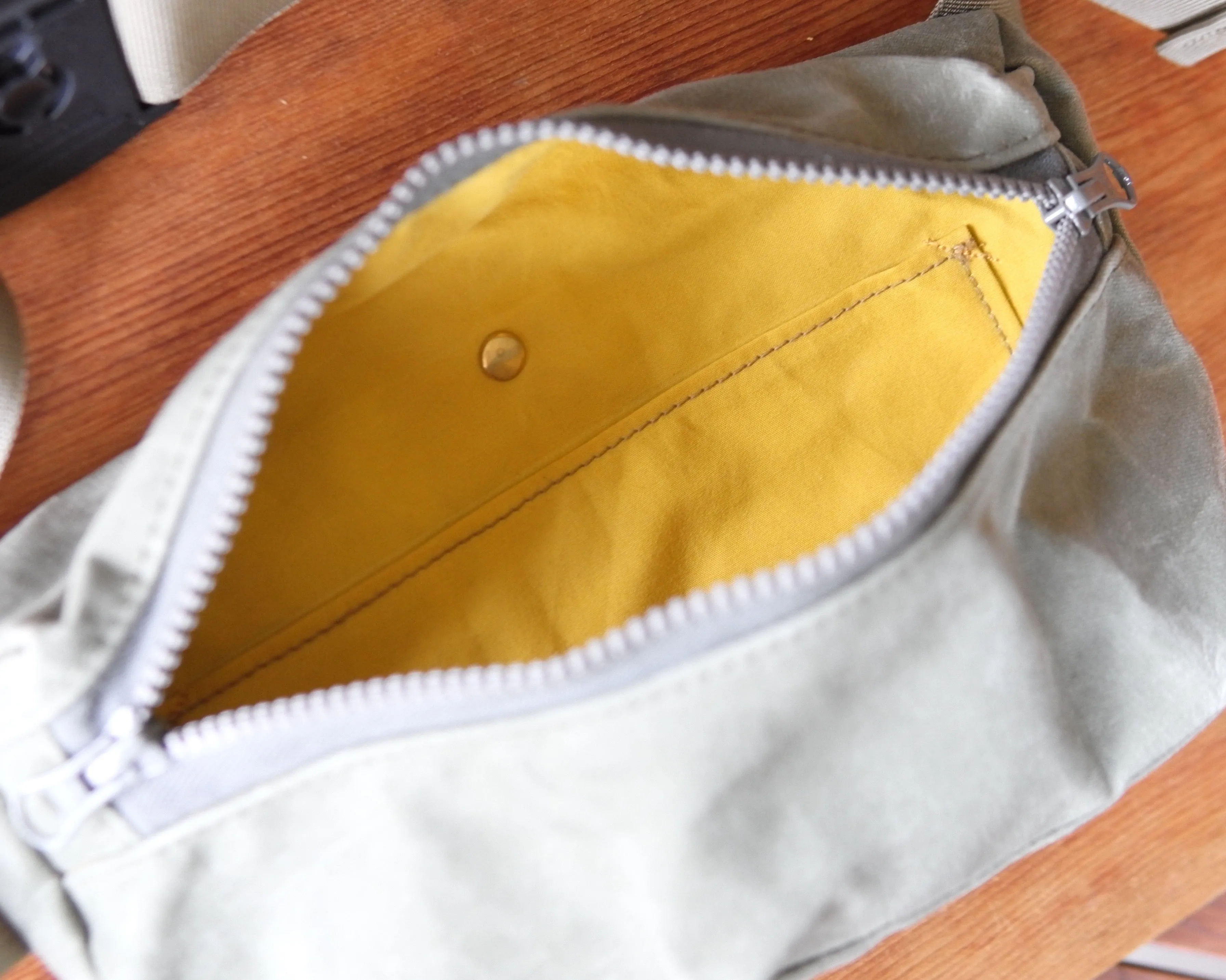 Fanny Pack in Waxed Canvas