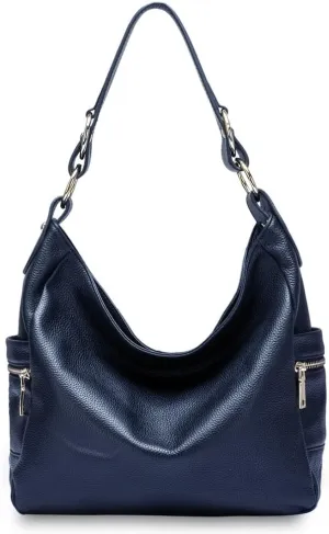 Fashion Tassels Women's Zipper Cowhide Genuine Leather Handbag Shoulder Bag Purse Satchel