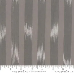 FlashPhoenix Quality Sewing Fabric – Boro Foundations Grey Bold Stripe Cotton Size; 36" x 44" by The Yard