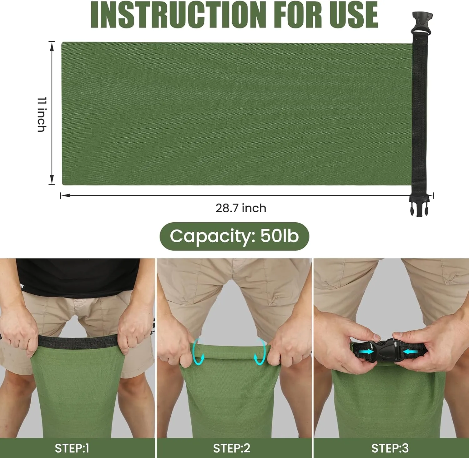 Flood Water Barrier Sand Bags - 12 Pcs Thickened Long Canvas Flood Protection Sandbags with Insert Buckle Reusable Quick Flood Barrier for Home Door Window Basement Garage Floor Flood Control (12)