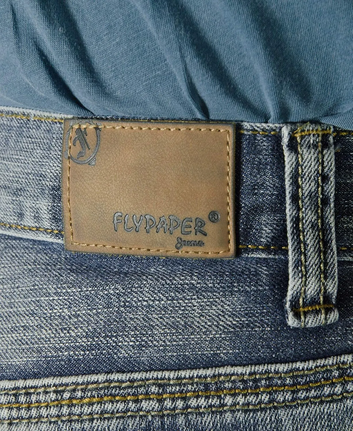 Flypaper Men’s Fashion Bootcut Blue Jeans Regular Fit Mens Work Pants