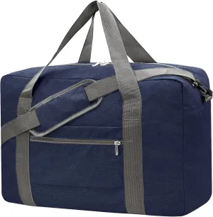 For Spirit Airlines Personal Item Bag 18x14x8 Foldable Carry on Bags for Airplanes Travel Duffel Bags for Women and Men