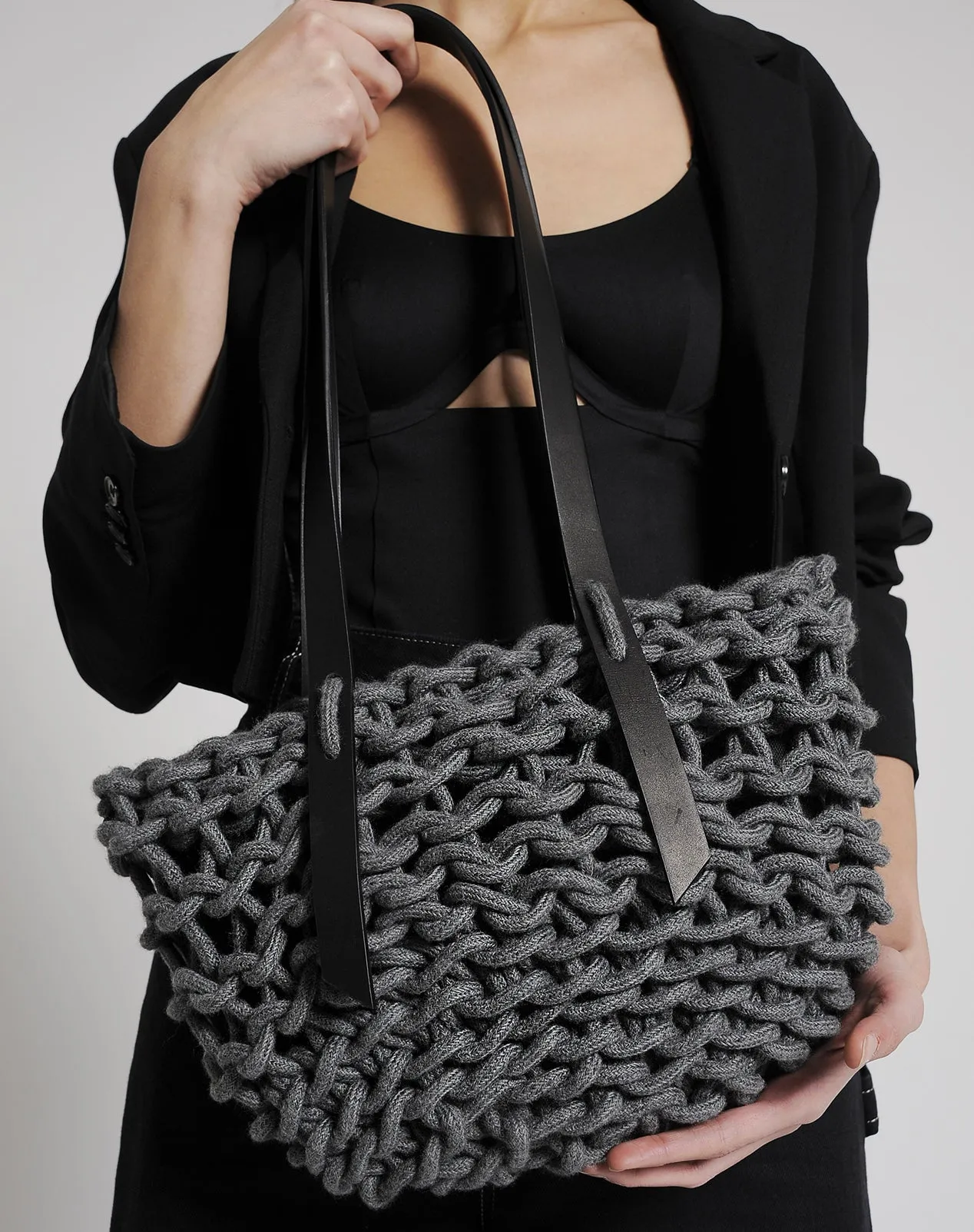 Freda bag cashmere rope