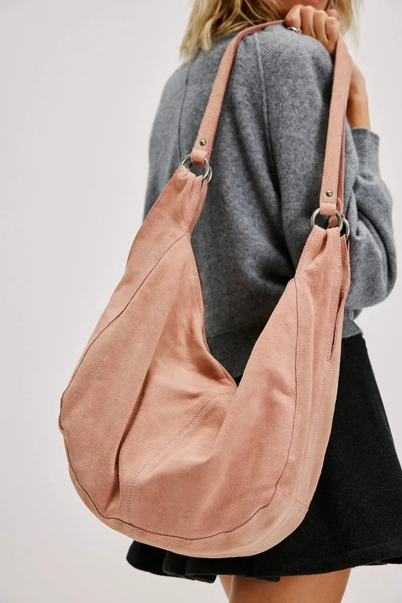 Free People - Roma Suede Tote Bag in Candies