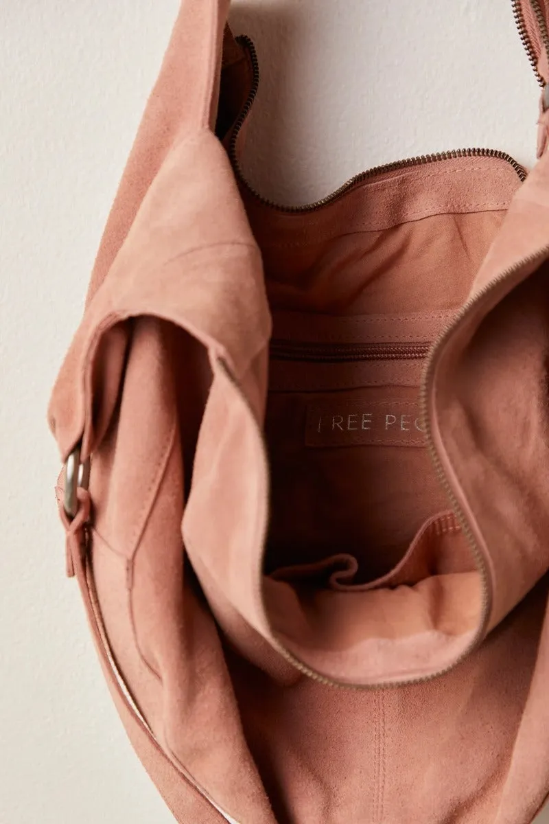 Free People - Roma Suede Tote Bag in Candies