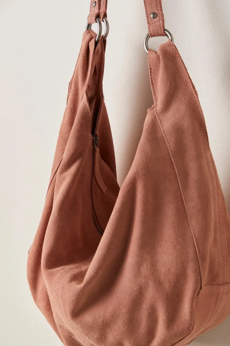 Free People - Roma Suede Tote Bag in Candies