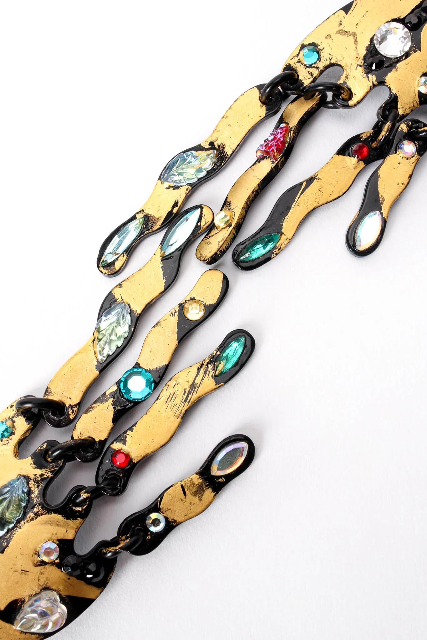Freeform Melted Fringe Earrings