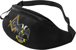 Freemasonry and Scottish Rite Crossbody waist bag, casual chest bag