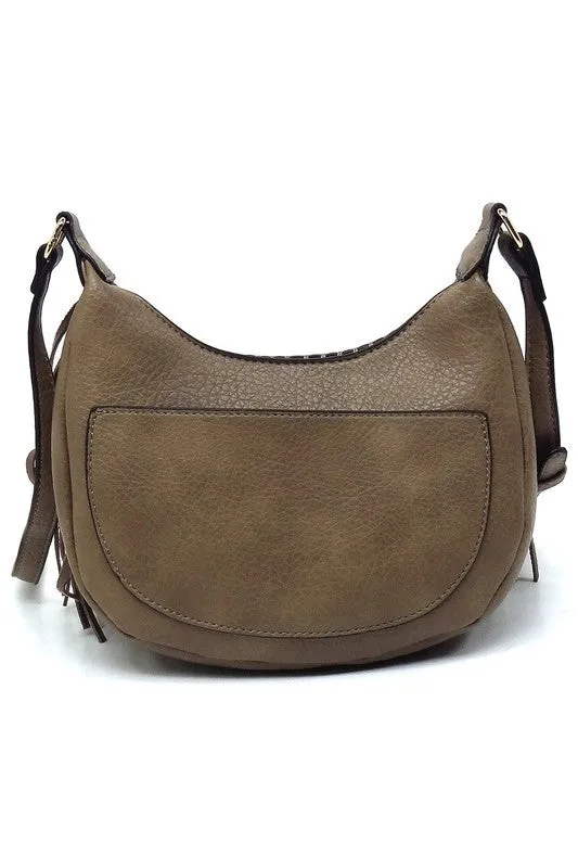 Fringe Hobo Crossbody