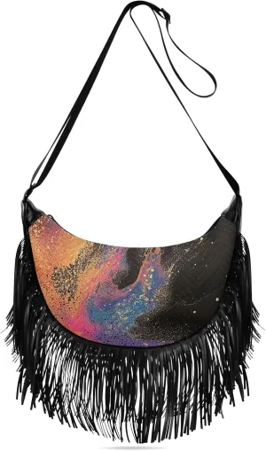 Fringe Purse Cross Body Tassel Purses for Women Western Fringe Purse Hippie Purses for Women Crossbody