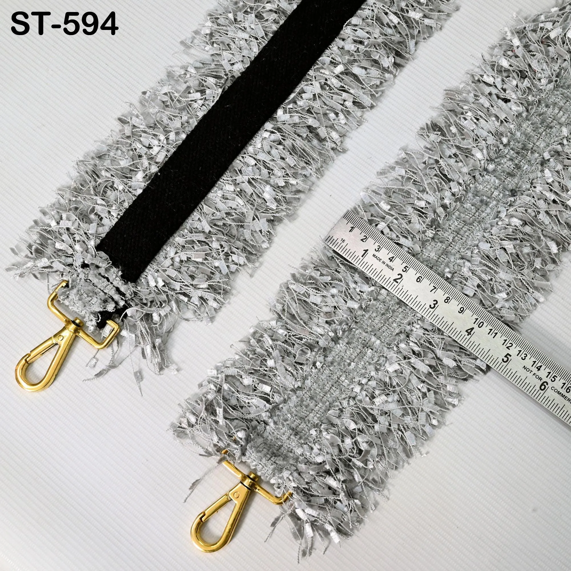 Fringed Replacement Guitar Strap without Adjustor Handbag Boho Bag Strap Camera Strap Embroidery Crossbody Strap